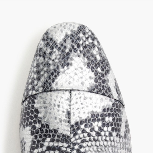 J. Crew Metallic Snake-embossed Roxie Ankle Boots - Picture 3 of 12